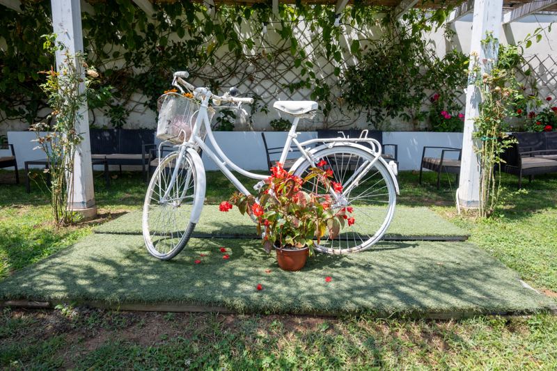 Angolo relax nel giardino